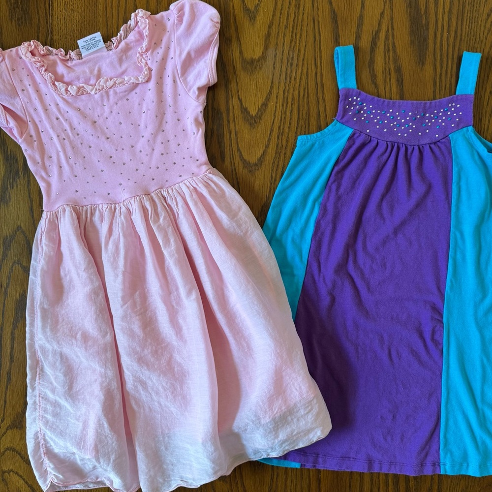 ** BUNDLE of 7 ** Girls Dresses Size 6X/7 Carters Children's Place and more! - Picture 2 of 16